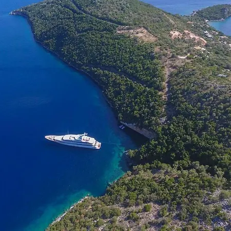 Posidonia Of Blue Caves Complex With Perfect View & Salt Water Pool Villa
