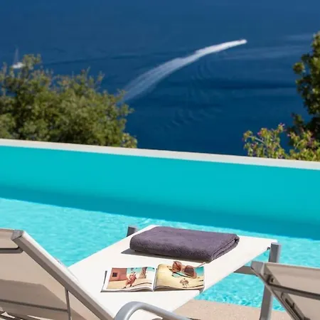 Villa Posidonia Of Blue Caves Complex With Perfect View & Salt Water Pool Syvota