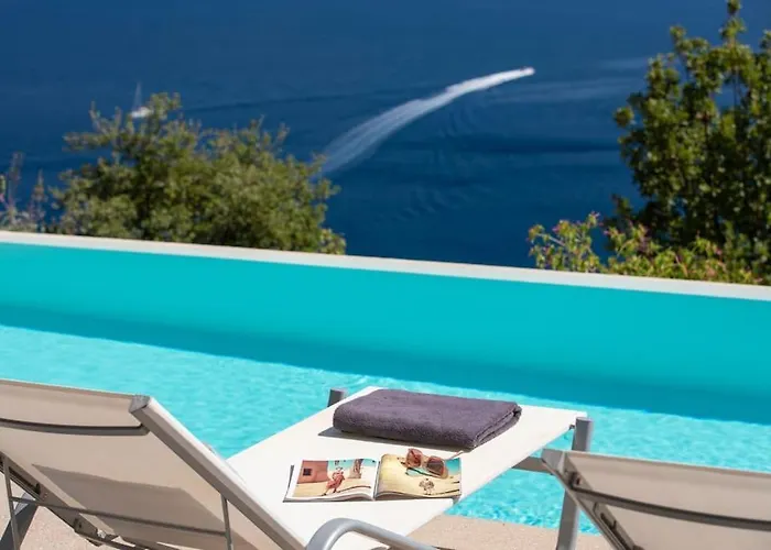 Villa Posidonia Of Blue Caves Complex With Perfect View & Salt Water Pool Sivota